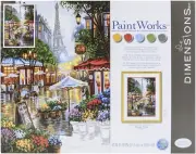 Paint Works Paint By Number Kit 14"X20"-Springtime In Paris (Pack of 1)