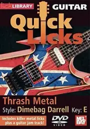 Lick Library Quick Licks Dimebag Darrell Thrash Metal Guitar DVD
