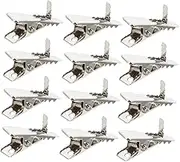 Cabilock Xmas Metal Clip Christmas Ornament Holders Home Decoration Clips 100pcs Safe Reliable Easy to Install