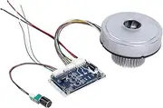 160W 24V 48V 7.5kPa Low Noise High Pressure BLDC Centrifugal Blower +1pcs Driving Controller for Planter Or Industrial Dedusting with Strong Heat Dissipation Capability(48V)