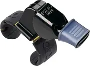 Fox 40 Mini CMG Official Whistle with Fingergrip, Black