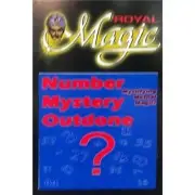 NUMBER MYSTERY OUTDONE BY ROYAL MAGIC TRICK WITH INSTRUCTIONS ILLUSION CLOSE UP