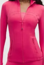 LULULEMON Define Jacket Nulu Raspberry Coulis 0 2 4 6 8 NWT USPS SHIP