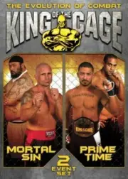 The Evolution of Combat: King of the Cage (DVD, Mortal Sin + Prime Time) *Read*