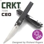 "電筒魔" 公司貨 CRKT CEO 玻璃強化尼龍握柄 折刀 #7096