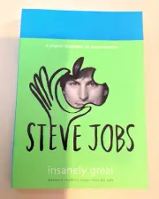 Steve Jobs Insanely Great ARC Paperback Graphic Biography by Jessie Hartland