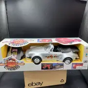 NOS Vintage Zap Toys Super Turbo Cabriolet Silver Porsche 911 Radio Controlled