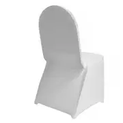 Just Party Linen White Chair Cover Spandex