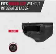 ComfortTac The Protector Leather IWB OWB Holster Ruger LCP subcompact pistols