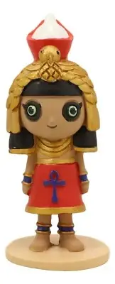 Weegyptians Collection Egyptian Feminine Mother Goddess Mut Chibi Statue Decor