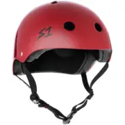 S-One Helmet Mega Lifer M Blood Red Gloss