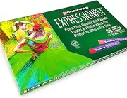 [SAKURA] Cray-Pas Expressionist Oil Pastels – Extra Fine Quality – 10mm x 71mm – Pack of 36