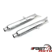 Retro Fishtail Exhaust Muffler for BMW K750 KS750 M1 M72 R71 R12 Dnepr URAL 750cc Exhaust Pipes Assembly System Silencer Pipe chrome muffler
