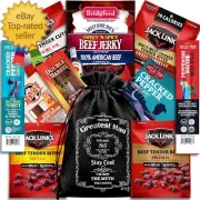 Beef Jerky Gift Baskets for Men Dad Gifts Birthday Gifts for Men Who Have