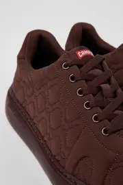 Runner K21 Burgundy textile sneakers for men