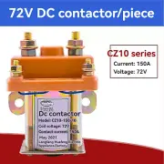 12V/48V/60V/72V 150A DC Relay Contactor Circuit Breaker for Electric Tricycle