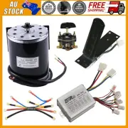 24V 500W Brush Motor Controller Reverse Pedal Kit For E-Bike Scooter Go Kart ATV