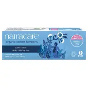 Organic Natracare Tampons Super Plus 20pk – Fresh, healthy organic delivery | Doorstep Organics.