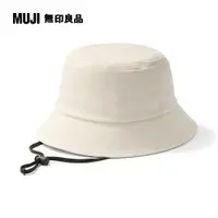 在飛比找PChome24h購物優惠-吉貝木棉混平頂有簷帽【MUJI 無印良品】