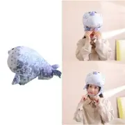 Plush Seal Furry Hat Headgear for Theme Parties Photo Props Carnivals