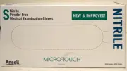 200 Nitrile Gloves Small Micro-Touch Powder Free Medical Examination 6034301