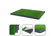 YES4PETS XL Indoor Dog Puppy Toilet Grass Training Mat Loo Pad Potty 76 X 51 cm