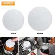 51mm/58mm Coffee Filters Paper Stainless Steel Coffee Dosing Ring Espresso Part