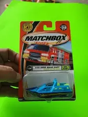 2001 Matchbox Over-Under Rescue Boats Nite Glow Series # 38 of 75 Glows In Dark