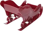 Platters 1Pcs Festival Sleigh Party Sleigh Decor Festival Decor Exquisite Sled Adornment Sleigh Photo Prop Home Decor Plastic Sled Pendant Desktop Decor