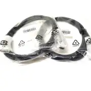 2 DP V1.2 Cable 6ft Mini-DP To Displayport V1.2 Cable Black /1.8m Lot of 2
