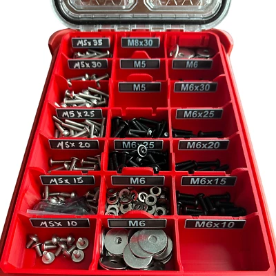 Packout Slim Organiser Small Bin Insert | Customisable Storage for 48-22-8431