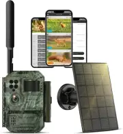 Cellular Trail Camera with Live Streaming - 4G LTE Unlimited Data