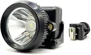 3W Super Bright Headlamp, Portable Head Mounted Rechargeable Mining Lampnight Light for Flood Rescue and Marine Use, Outdoor Adventure