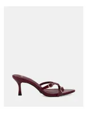 [Novo Shoes] Valkyrie Heeled Sandals in Red