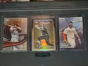 3 Bryce Harper Cards Chrome Inserts Stadium Club Phillies