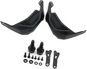 LUMIXE Motorcycle Handguard Shield Motorcycle Handguard Protective Hand Guard Stops Windshield, for Tenere 700 / XTZ 700 2019 2020 2021 Motorbike Handlebar Wind Deflector(Black 1 Set)