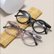 Flip Down Lenses Rotating Makeup Reading Glasses Cosmetic Glasses Woman