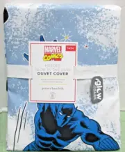 Pottery Barn Kids Glow in the dark MARVEL Comics Heroes TWIN Duvet for boys