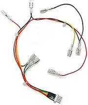 2pcs Arcade Harness 4.8mm (.187") Microswitch Terminals 2 Pin 8-Pin to 5-pin Conversion Harness Wires for Jamma MAME Bartop Cabinet Machines
