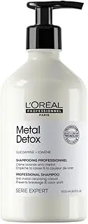 L’Oreal Professionnel Metal Detox Shampoo | Hard Water Chelating Shampoo | Removes Metal Build Up | Protect Color & Add Shine | Paraben & Sulfate Free | For Damaged Hair | For All Hair Types