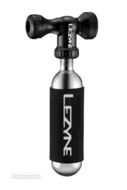 Lezyne CONTROL DRIVE CO2 Inflator Schrader/Presta Valve w/16g Cartridge BLACK