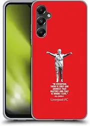 Head Case Designs Officially Licensed Liverpool Football Club Liverpool Bill Shankly Quotes Gel Case [Military Grade Protection] Compatible with Samsung Galaxy A05s