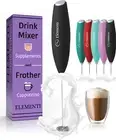 Drink Mixer Handheld - Electric Stirrer and Powerful Protein Powder Mixer Wand,