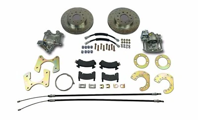 Chrysler 8-3/4 dana 60 rear disc brake conversion braided ss hoses