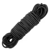 33ft Long Kayak Bungee Cord 1/8 Inch Heavy-Duty Black Bungee Shock Cord Roll ...