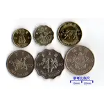 【超值硬幣】香港1997年1毫~5元 港幣 97回歸紀念版 六枚一組，絕版少見~(95~98新)