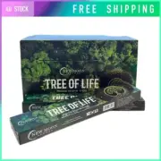 UpgradedNew Moon Tree Of Life Incense Sticks Hand Rolled Masala Box of 12 Packet