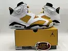 New Air Jordan 6 Yellow Ochre 2024 Size 11.5 Rare Retro Authentic High MJ OG AJ6