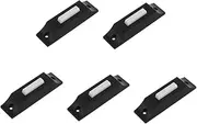 Cabilock 5pcs Button Wired Doorbell Button Switch Wall-Mounted Doorbell for Garage Classic Design Bell Push