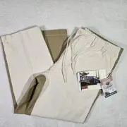 $190 Dockers x Transnomadica Mens XL Original Khakis Pull On Multi Hemp Pants